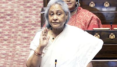 Jaya Bachchan hits back after ‘Amitabh’ mentioned while addressing her in Rajya Sabha: ‘Women have no existence’