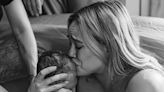 Hilary Duff tearfully holds baby daughter after water birth in emotional pics