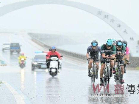 2024澎湖跳島101K自行車活動 近700位車友不畏風雨完騎世界最美麗海灣 | 蕃新聞