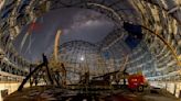 The Milky Way's heart shines over construction site of world's largest telescope