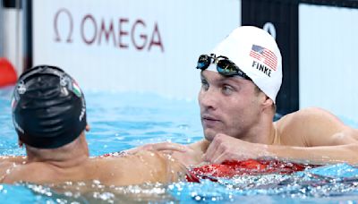 2024 Olympics: Bobby Finke comes up just short in 800m freestyle, wins silver medal