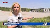 Jane Davenport live on scene of Laurel County fire that left a firefighter injured and one person still missing - ABC 36 News