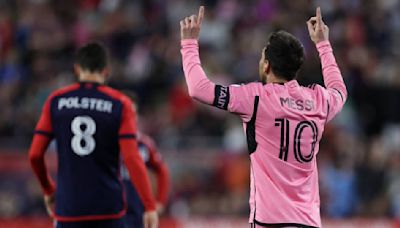 VIDEO: Así fue el doblete de Messi ante el New England Revolution