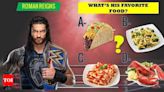 WWE Superstars' Favorite Indian Cuisine: Roman Reigns, Drew McIntyre, and More | WWE News - Times of India