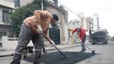 La Municipalidad de Paraná realiza bacheo en calle Corrientes | apfdigital.com.ar