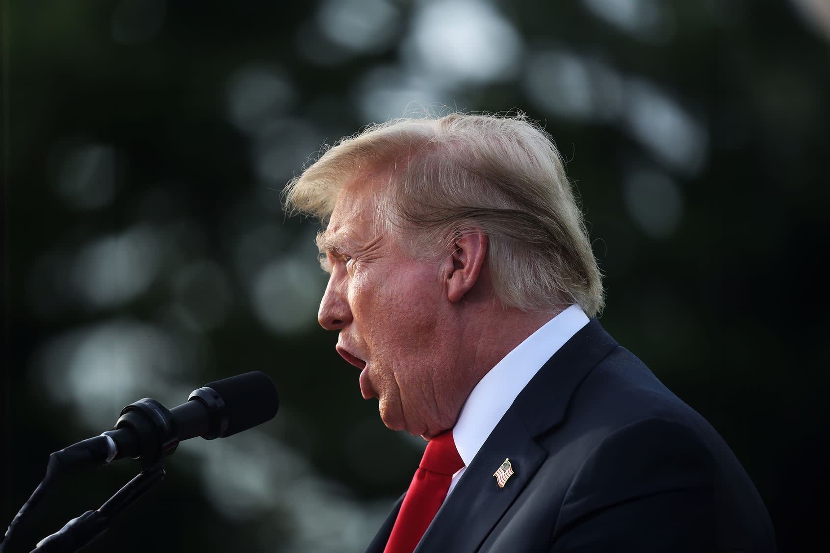 Trump says it's "very possible" that Biden and other political rivals will have to be jailed