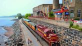 This Summer-only Lakefront Train Runs Along Lake Superior's Shores — With a Domed Glass-ceiling Car for Stunning Views