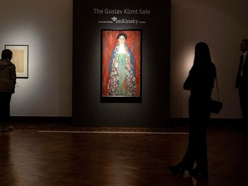 Painting by Gustav Klimt sold for $32 million after being lost for about 100 years