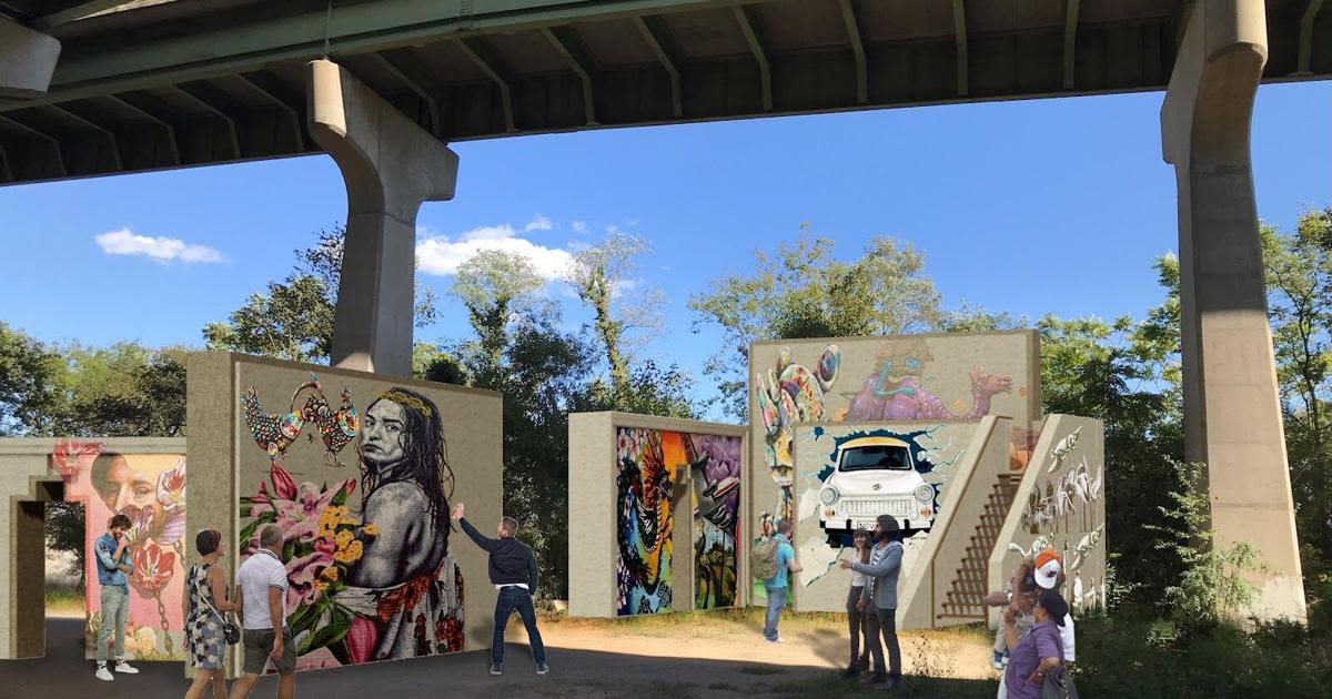 Richmond artist proposes public arts park under Manchester Bridge