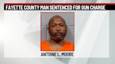 Fayette County man sentenced for gun charge