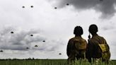D-Day paratroopers met by French customs in Normandy for 80th anniversary