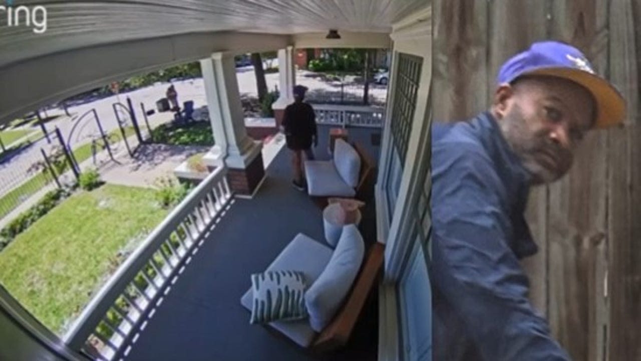 Porch pirate relaxed in front of Houston home before allegedly stealing packages, have you seen him?