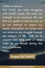 21 Prayers for Your FAMILY During Difficult Times - Happier Human