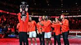 Laver Cup: Team World triumph as Francis Tiafoe beats Stefanos Tsitsipas to seal thrilling comeback