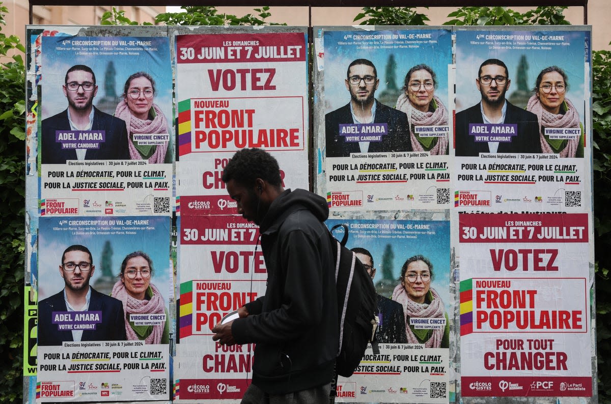 French election - live: Polls open for second round of high-stakes snap poll after far-right win last week