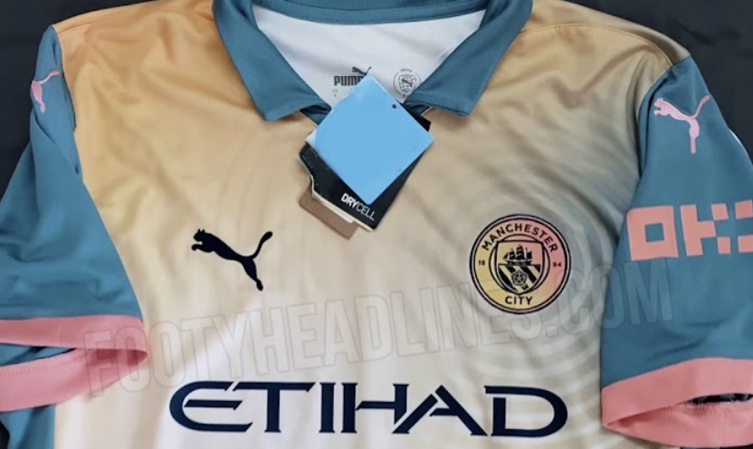 Leaked: Manchester City’s 2024/25 fourth kit revealed in new ‘unboxing video’