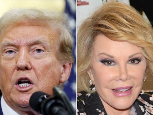 Critics Mock Trump For Name-Dropping Joan Rivers In Bizarre Election Claim