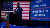 Biden celebrates computer chip factories, pitching voters on American 'comeback'