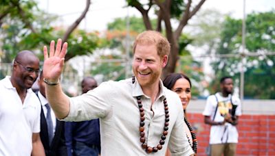 ‘There’s no shame in having a bad day’ Harry tells students on ‘official’ trip to Nigeria with Meghan