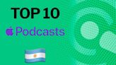 Top 10 de los podcasts favoritos hoy de Apple Argentina