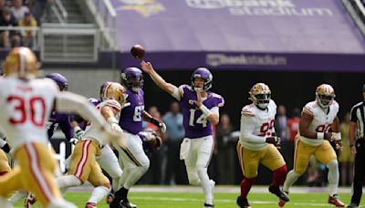 Vikings' Sam Darnold throws a rocket to Justin Jefferson for a 97-yard touchdown