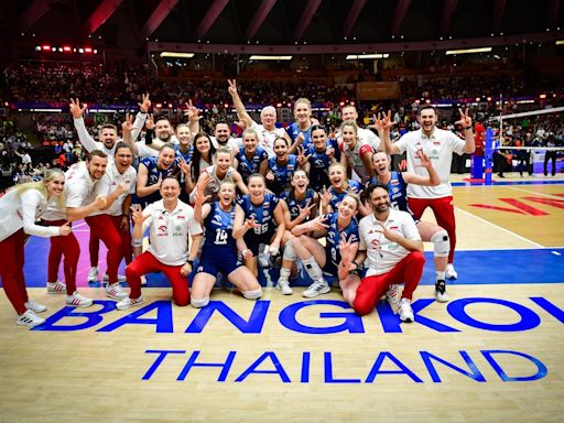 Brasil perde para a Polônia e termina em quarto lugar na Liga das Nações de vôlei feminino