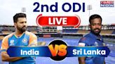 IND vs SL Live Score, 2nd ODI: Sri Lanka Opt To Bat