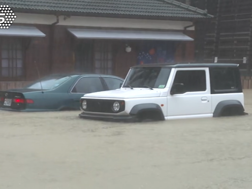 南部馬路變黃河！凱米暴雨狂炸 直逼超恐怖颱風莫拉克