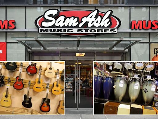 Sam Ash to close all 42 stores as beloved music chain goes out of business