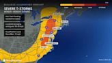 Here's Timing For Line Of Severe Storms With Damaging Wind, Flooding Downpours, Lightning, Hail