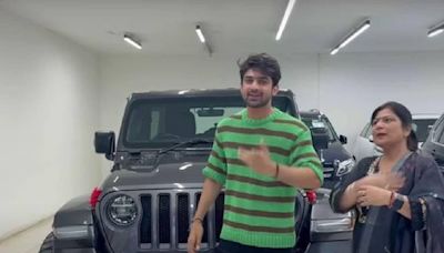 Watch: Bigg Boss 17 Runner-up Abhishek Kumar Purchases A Swanky Jeep Worth Rs 71 Lakh - News18