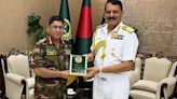 Indian Navy chief meets newly-appointed Bangladesh Army chief; discusses new avenues for cooperation