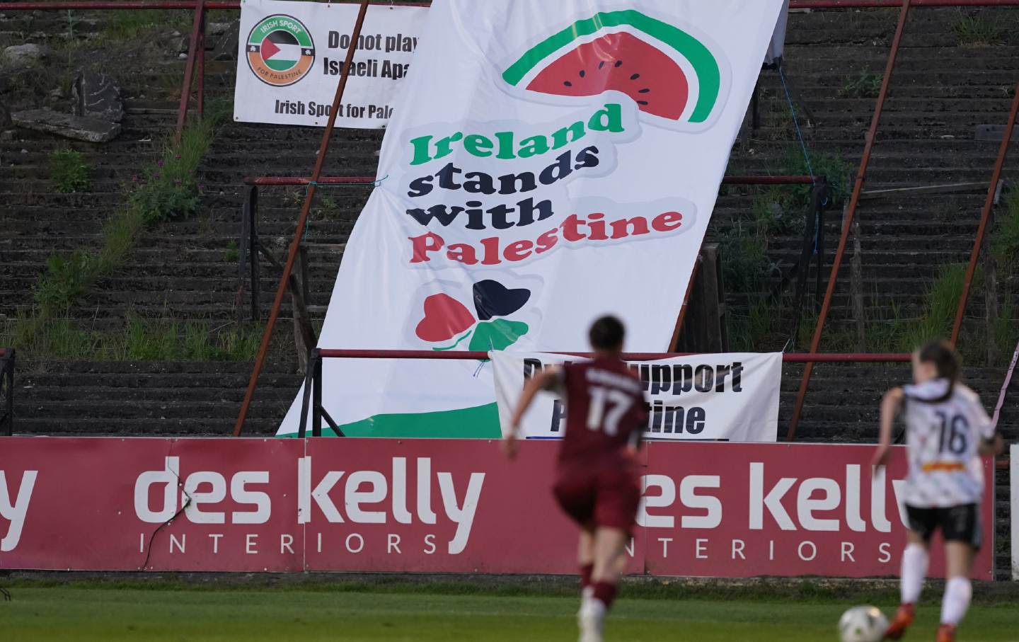 In Ireland, “Nothing but Love” for the Palestinian Women’s Soccer Team