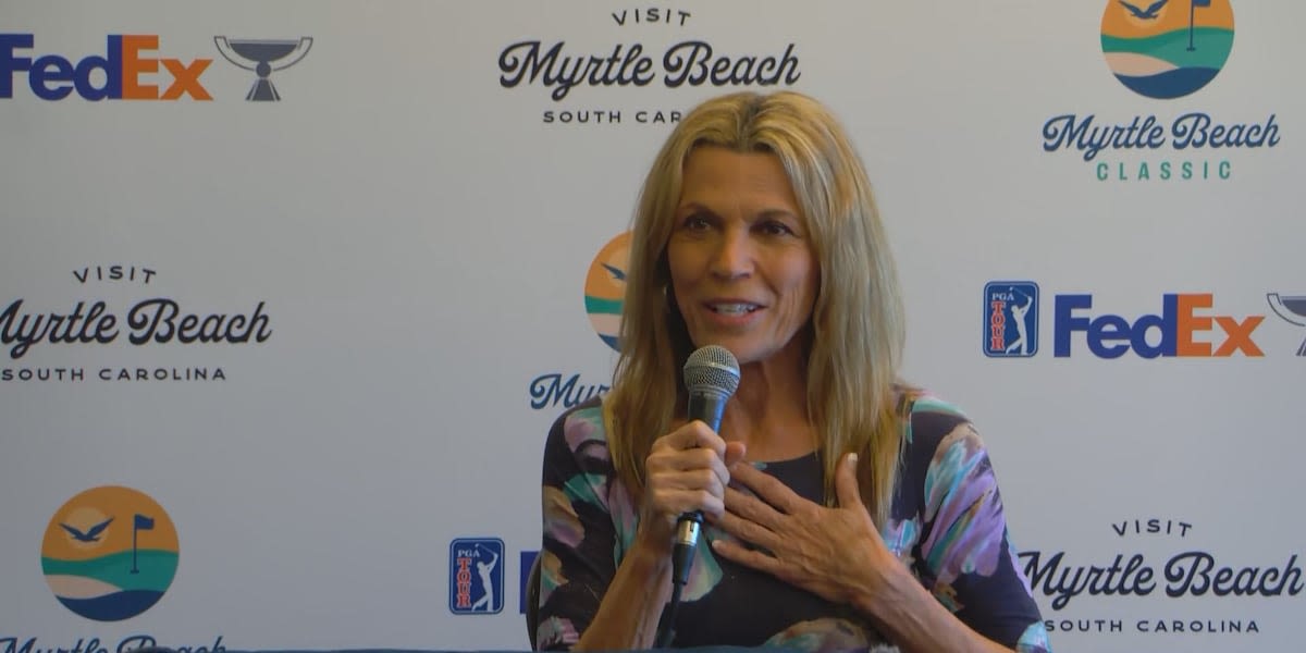 WATCH: Vanna White returns home for the Myrtle Beach Classic