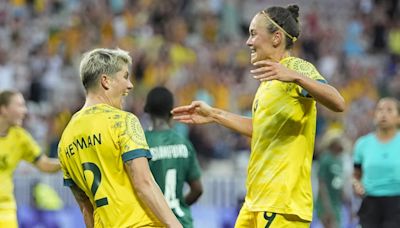 Australia gets late goal to clinch 6-5 comeback win over Zambia despite Banda's hat trick
