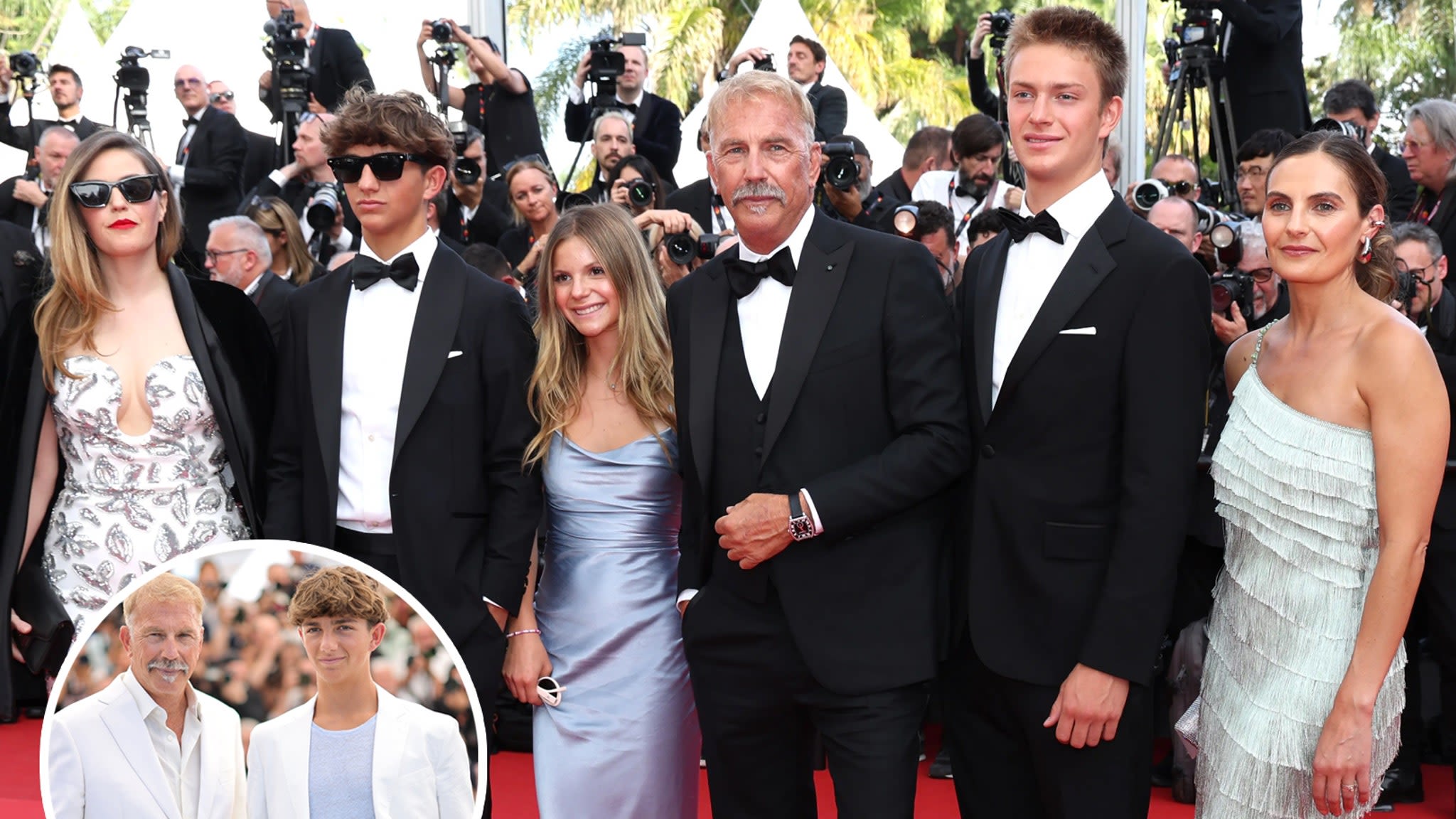 Kevin Costner Dishes on Rare Family Appearance at Cannes, Gushes Over Son Haye's Involvement in Horizon