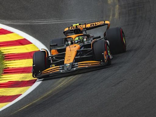 (Crónica) McLaren manda en Spa con Verstappen tercero, Sainz quinto y Alonso atrás