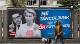 An anti-European Union billboard campaign in Hungary turns up tensions with the Orbán government