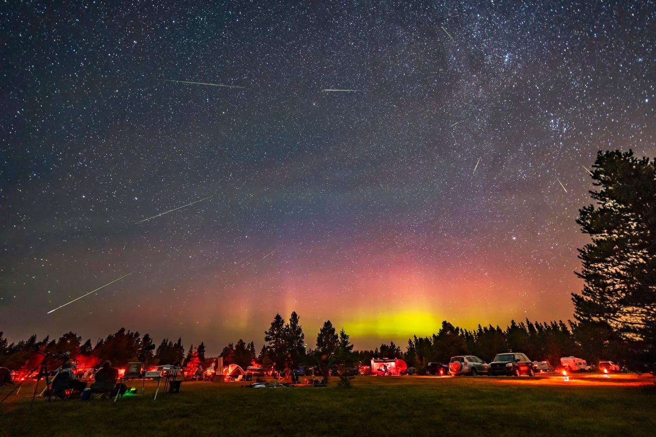 See Perseid Meteors Peak With The Northern Lights: The Night Sky This Week