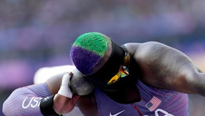 Raven Saunders, the masked shot putter who won silver in Tokyo, qualifies for final