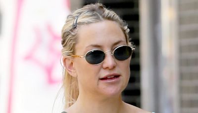 Kate Hudson embraces 90s style with her fiancé Danny Fujikawa in NYC