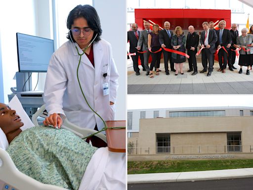 St. John’s University’s new health center will have students work on eerily lifelike mannequins that ‘speak, sweat and cry’