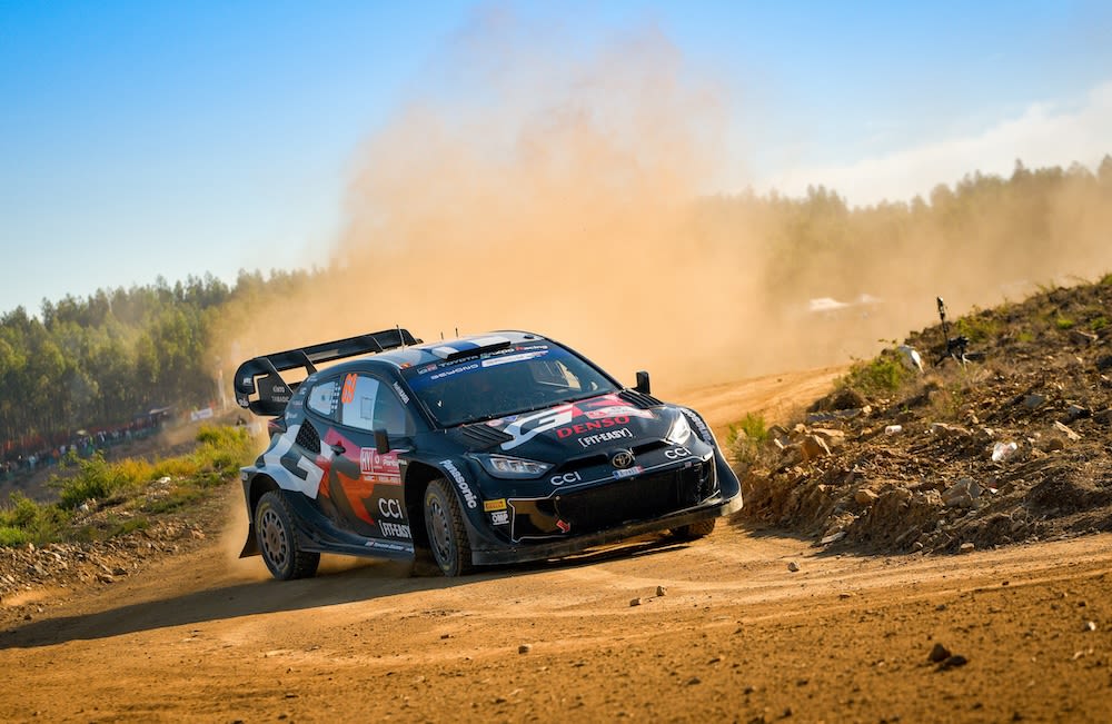 Rovanpera holds miniscule lead after WRC Rally Portugal’s tight opening leg