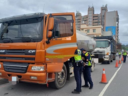 高雄林園大型車違規 1個月取締逾400件 (圖)