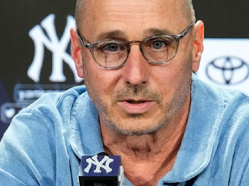 Yankees GM Brian Cashman reacts to Juan Soto and Aaron Judge’s contrasting starts