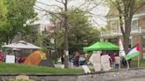 Students protest Israel-Hamas war at Dickinson College