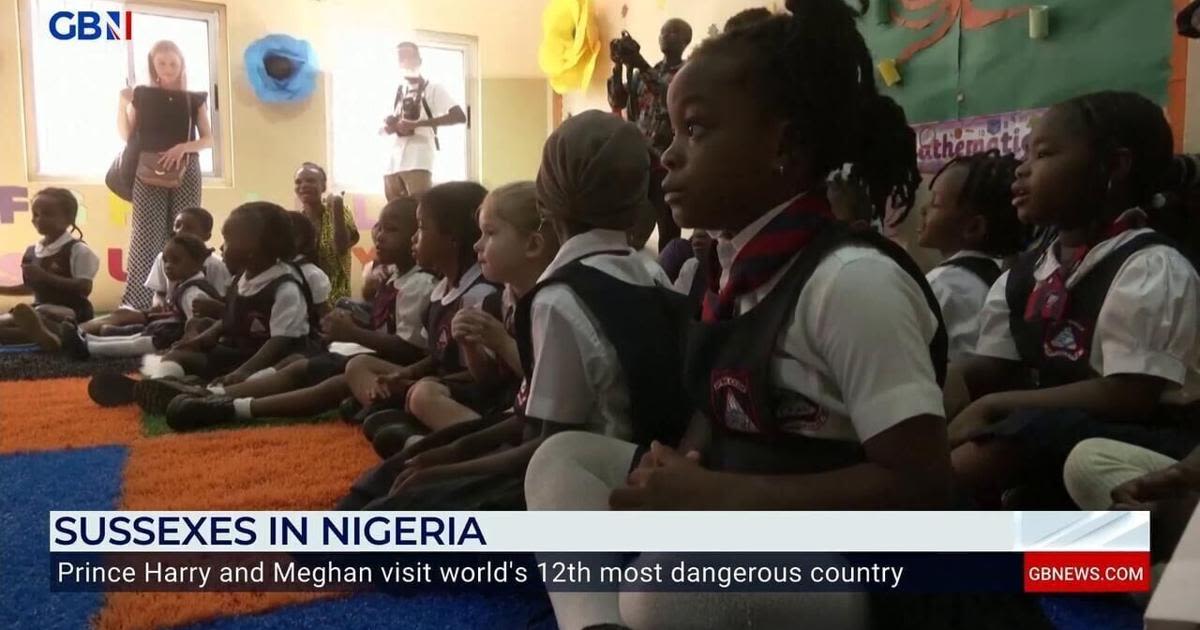 Meghan Markle and Prince Harry are setting themselves up to be the 'alternative royals' with Nigeria trip - claim