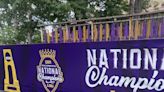 Fans join LSU Gymnastics National Championship team for parade, celebration