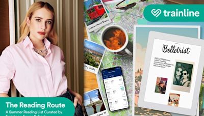 Trainline and Emma Roberts Inspire Wanderlust and Literary Adventure Abroad