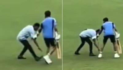 Kanpur Ground Staff Leaves His Work, Rushes to Touch Virat Kohli's Feet Before 2nd Test: WATCH - News18